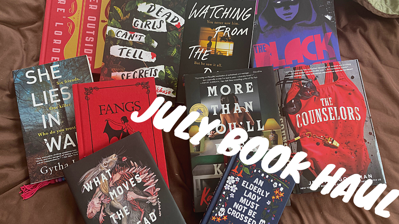 Novels #72: Book Haul in July #1