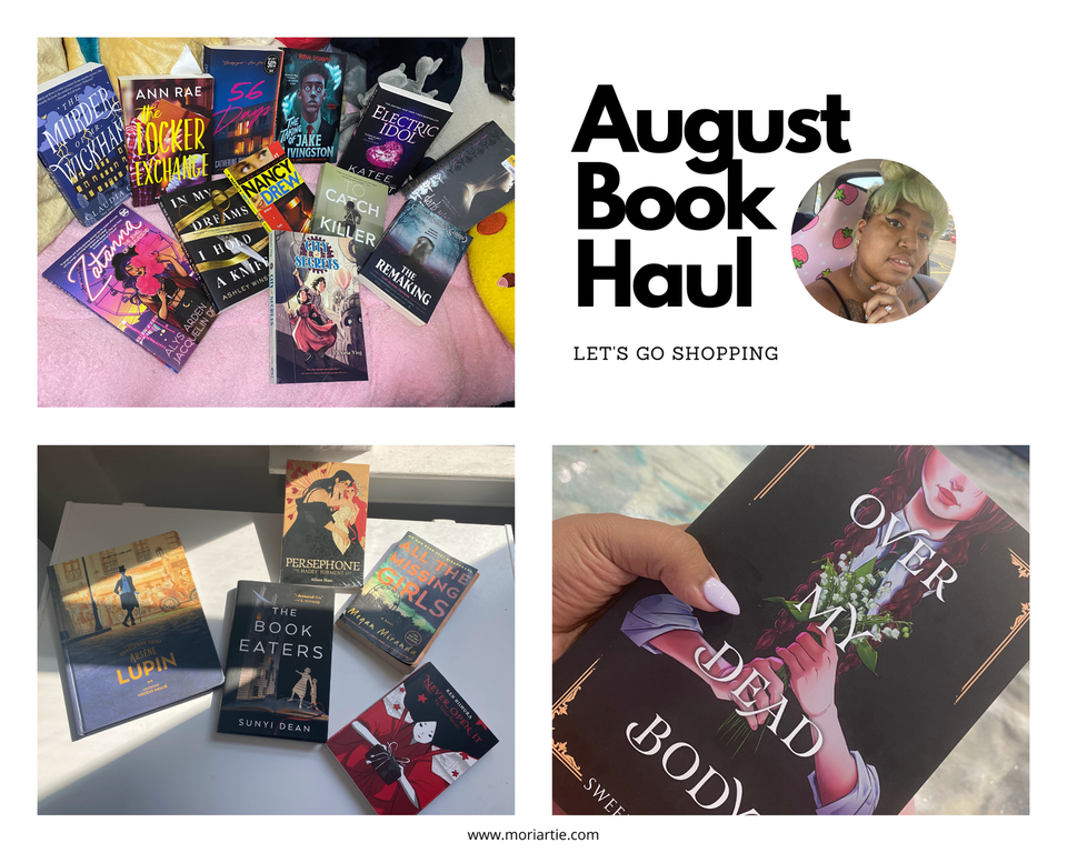 Novels #74: August Book Haul
